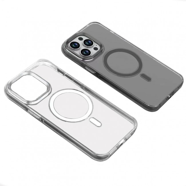 Apple iPhone 15 Pro Kılıf Zore Wireless Şarj Özellikli Şeffaf Efsane Kapak Apple iPhone 15 Pro Kılıf Zore Wireless Şarj Özellikli Şeffaf Efsane Kapak