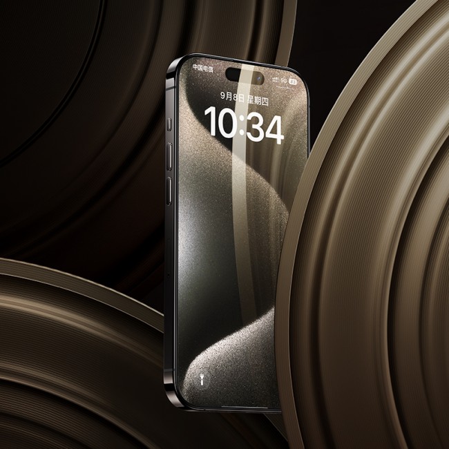 Apple iPhone 15 Pro Max Benks Arc Shield 3D Eğimli HD Parmak İzi Dirençli Ekran Koruyucu Apple iPhone 15 Pro Max Benks Arc Shield 3D Eğimli HD Parmak İzi Dirençli Ekran Koruyucu