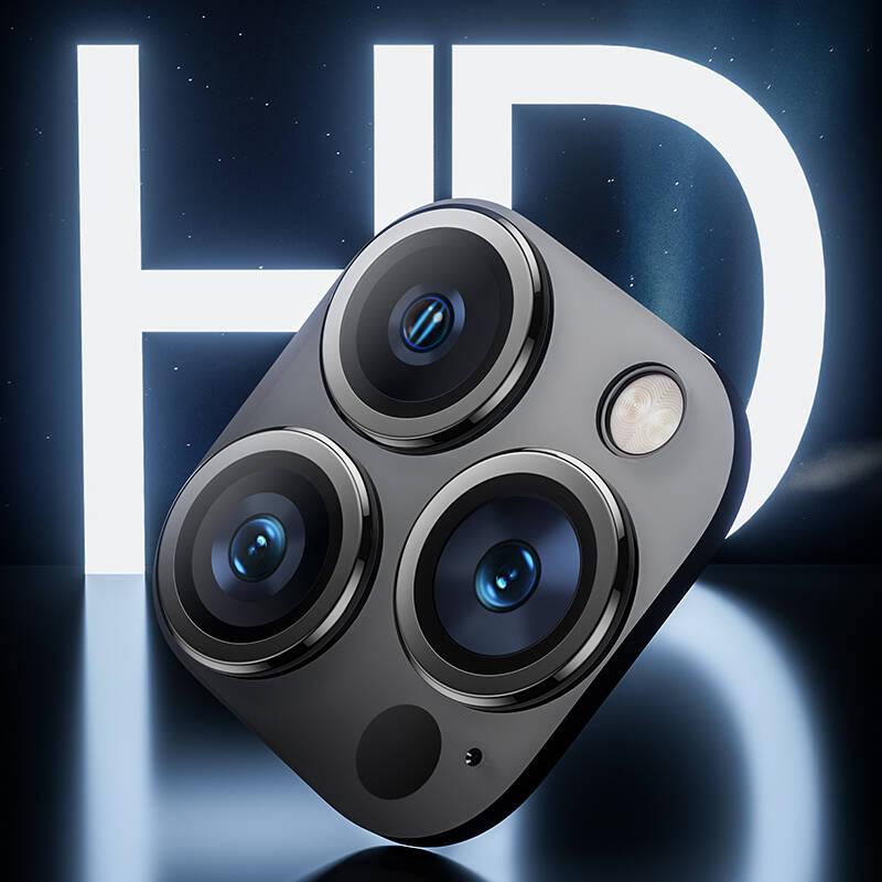 Bal-z Apple iPhone 15 Pro Max Benks DR Safir Kamera Lens Koruyucu