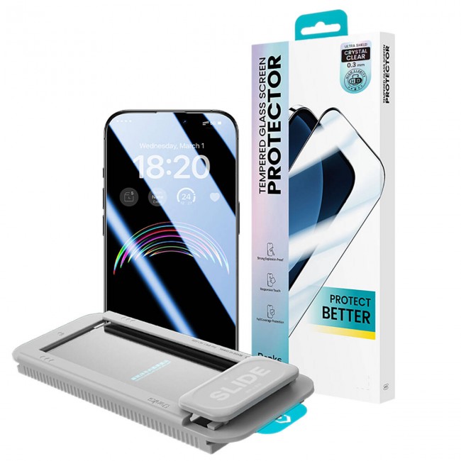 Apple iPhone 15 Pro Max Benks V Pro Ultra Shield 0.3mm Ekran Koruyucu + Kolay Uygulama Aparatlı Apple iPhone 15 Pro Max Benks V Pro Ultra Shield 0.3mm Ekran Koruyucu + Kolay Uygulama Aparatlı