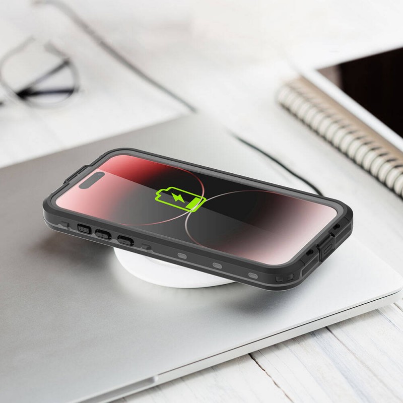 Bal-z Apple iPhone 15 Pro Max Kılıf 1-1 Su Geçirmez Kılıf