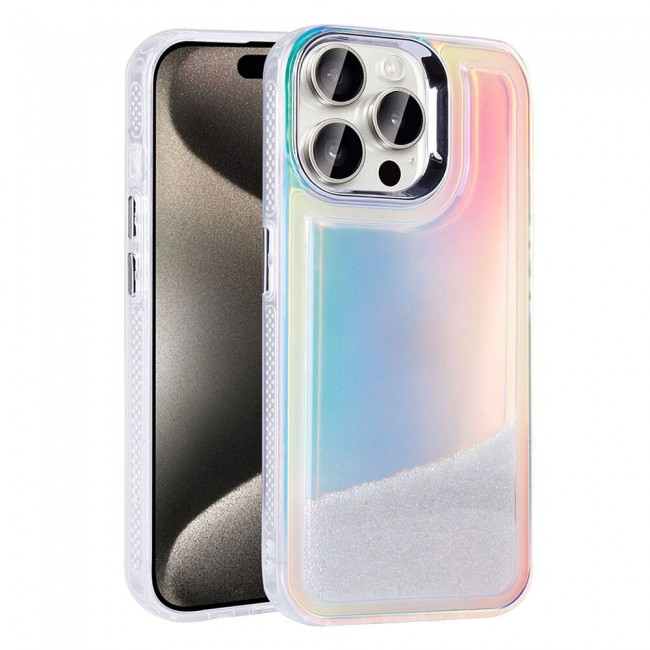 Apple iPhone 15 Pro Max Kılıf Airbagli Renkli Arka Yüzey Boncuk Tasarımlı Zore Kumul Kapak Apple iPhone 15 Pro Max Kılıf Airbagli Renkli Arka Yüzey Boncuk Tasarımlı Zore Kumul Kapak