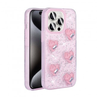 Apple iPhone 15 Pro Max Kılıf Airbagli Simli Arka Yüzey Zore Işıltı Silikon Kapak Apple iPhone 15 Pro Max Kılıf Airbagli Simli Arka Yüzey Zore Işıltı Silikon Kapak