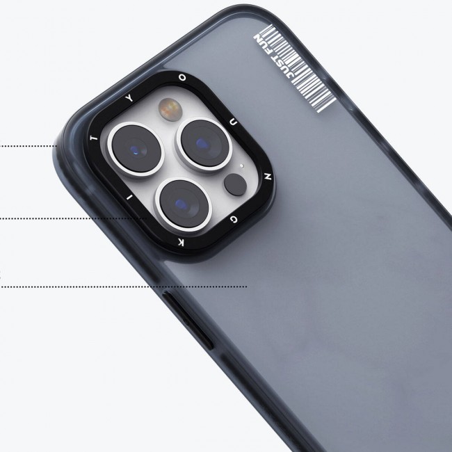 Apple iPhone 15 Pro Max Kılıf Buzlu Mat Tasarım Youngkit Colored Sand Serisi Kapak Apple iPhone 15 Pro Max Kılıf Buzlu Mat Tasarım Youngkit Colored Sand Serisi Kapak