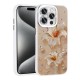 Apple iPhone 15 Pro Max Kılıf Çiçek Desenli Parlak Taşlı Sert Silikon Zore Garden Kapak Apple iPhone 15 Pro Max Kılıf Çiçek Desenli Parlak Taşlı Sert Silikon Zore Garden Kapak
