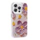 Apple iPhone 15 Pro Max Kılıf Çiçek Desenli Parlak Taşlı Sert Silikon Zore Garden Kapak Apple iPhone 15 Pro Max Kılıf Çiçek Desenli Parlak Taşlı Sert Silikon Zore Garden Kapak