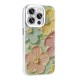 Apple iPhone 15 Pro Max Kılıf Çiçek Desenli Parlak Taşlı Sert Silikon Zore Garden Kapak Apple iPhone 15 Pro Max Kılıf Çiçek Desenli Parlak Taşlı Sert Silikon Zore Garden Kapak