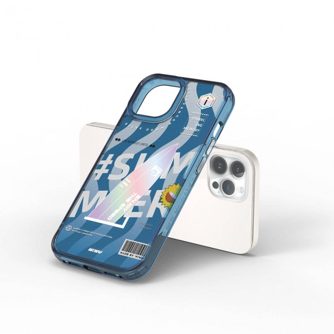 Apple iPhone 15 Pro Max Kılıf Çift Katman Desenli Wiwu Summer Serisi Kapak Apple iPhone 15 Pro Max Kılıf Çift Katman Desenli Wiwu Summer Serisi Kapak