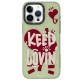 Apple iPhone 15 Pro Max Kılıf Desenli Youngkit Happy Hearth Serisi Kapak