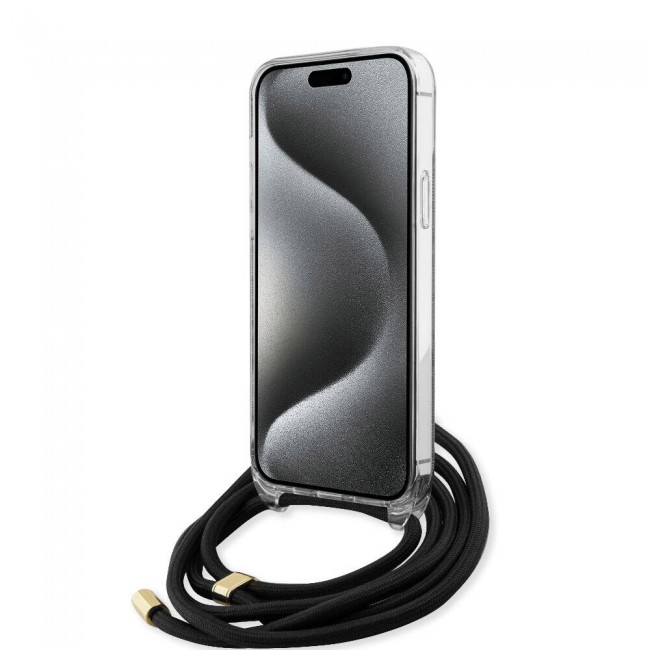 Apple iPhone 15 Pro Max Kılıf Guess Orjinal Lisanslı Çapraz Kordon 4G Desenli Kapak Apple iPhone 15 Pro Max Kılıf Guess Orjinal Lisanslı Çapraz Kordon 4G Desenli Kapak