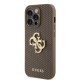 Apple iPhone 15 Pro Max Kılıf Guess Orjinal Lisanslı Delikli Yazı ve 4G Glitter Büyük Metal Logolu Kapak Apple iPhone 15 Pro Max Kılıf Guess Orjinal Lisanslı Delikli Yazı ve 4G Glitter Büyük Metal Logolu Kapak