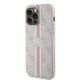 Apple iPhone 15 Pro Max Kılıf Guess Orjinal Lisanslı Magsafe Şarj Özellikli 4G Şerit Tasarımlı Printed Kapak Apple iPhone 15 Pro Max Kılıf Guess Orjinal Lisanslı Magsafe Şarj Özellikli 4G Şerit Tasarımlı Printed Kapak