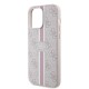 Apple iPhone 15 Pro Max Kılıf Guess Orjinal Lisanslı Magsafe Şarj Özellikli 4G Şerit Tasarımlı Printed Kapak Apple iPhone 15 Pro Max Kılıf Guess Orjinal Lisanslı Magsafe Şarj Özellikli 4G Şerit Tasarımlı Printed Kapak