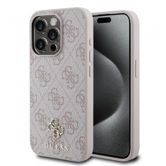 Apple iPhone 15 Pro Max Kılıf Guess Orjinal Lisanslı M-safe Şarj Özellikli Small 4G Classic Kapak Apple iPhone 15 Pro Max Kılıf Guess Orjinal Lisanslı M-safe Şarj Özellikli Small 4G Classic Kapak