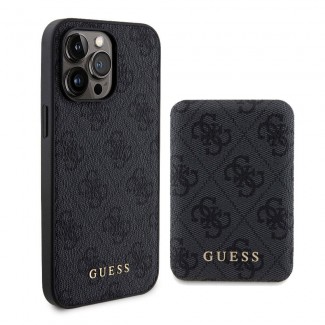 Apple iPhone 15 Pro Max Kılıf Guess Orjinal Lisanslı M-safe Şarj Özellikli Yazı Logolu 4G Desenli Kapak + Powerbank 5000mAh 2in1 Set Apple iPhone 15 Pro Max Kılıf Guess Orjinal Lisanslı M-safe Şarj Özellikli Yazı Logolu 4G Desenli Kapak + Powerbank 5000mAh 2in1 Set
