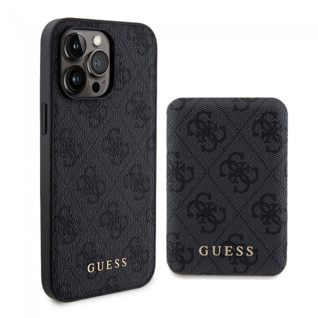 Apple iPhone 15 Pro Max Kılıf Guess Orjinal Lisanslı Magsafe Şarj Özellikli Yazı Logolu 4G Desenli Kapak + Powerbank 5000mAh 2in1 Set Apple iPhone 15 Pro Max Kılıf Guess Orjinal Lisanslı Magsafe Şarj Özellikli Yazı Logolu 4G Desenli Kapak + Powerbank 5000mAh 2in1 Set