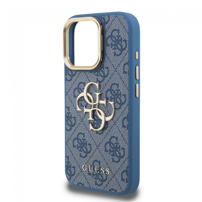 Apple iPhone 15 Pro Max Kılıf Guess Orjinal Lisanslı PU Deri 4G Desenli Metal Büyük 4G ve Yazı Logolu Kamera Standlı Kapak Apple iPhone 15 Pro Max Kılıf Guess Orjinal Lisanslı PU Deri 4G Desenli Metal Büyük 4G ve Yazı Logolu Kamera Standlı Kapak