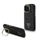 Apple iPhone 15 Pro Max Kılıf Guess Orjinal Lisanslı PU Deri Taşlı Üçgen Logo 4G Desenli Kamera Standlı Kapak Apple iPhone 15 Pro Max Kılıf Guess Orjinal Lisanslı PU Deri Taşlı Üçgen Logo 4G Desenli Kamera Standlı Kapak