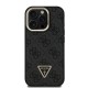 Apple iPhone 15 Pro Max Kılıf Guess Orjinal Lisanslı PU Deri Taşlı Üçgen Logo 4G Desenli Kamera Standlı Kapak Apple iPhone 15 Pro Max Kılıf Guess Orjinal Lisanslı PU Deri Taşlı Üçgen Logo 4G Desenli Kamera Standlı Kapak