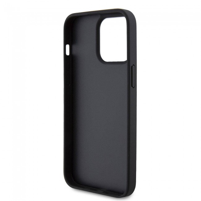 Apple iPhone 15 Pro Max Kılıf Guess Orjinal Lisanslı PU Deri Taşlı Üçgen Logo 4G Desenli Strass Kapak Apple iPhone 15 Pro Max Kılıf Guess Orjinal Lisanslı PU Deri Taşlı Üçgen Logo 4G Desenli Strass Kapak