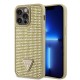 Apple iPhone 15 Pro Max Kılıf Guess Orjinal Lisanslı Taşlı Arka Yüzey Üçgen Logolu Kapak Apple iPhone 15 Pro Max Kılıf Guess Orjinal Lisanslı Taşlı Arka Yüzey Üçgen Logolu Kapak