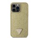Apple iPhone 15 Pro Max Kılıf Guess Orjinal Lisanslı Taşlı Arka Yüzey Üçgen Logolu Kapak Apple iPhone 15 Pro Max Kılıf Guess Orjinal Lisanslı Taşlı Arka Yüzey Üçgen Logolu Kapak
