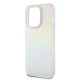 Apple iPhone 15 Pro Max Kılıf Guess Orjinal Lisanslı Yazı Logolu Mirror Disco Kapak