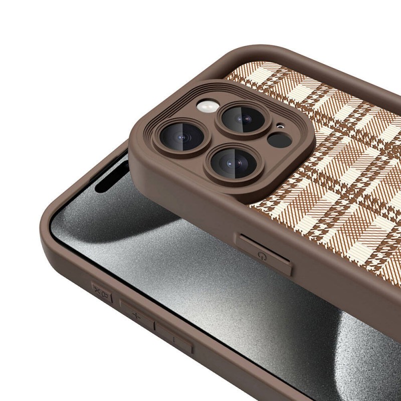 Bal-z Apple iPhone 15 Pro Max Kılıf Kamera Korumalı Baskılı Arka Yüzey  Klas Kapak