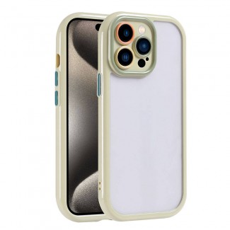 Apple iPhone 15 Pro Max Kılıf Kamera Korumalı Renkli Kenar ve Çerçeve Tasarımlı Zore Vitamin Kapak Apple iPhone 15 Pro Max Kılıf Kamera Korumalı Renkli Kenar ve Çerçeve Tasarımlı Zore Vitamin Kapak