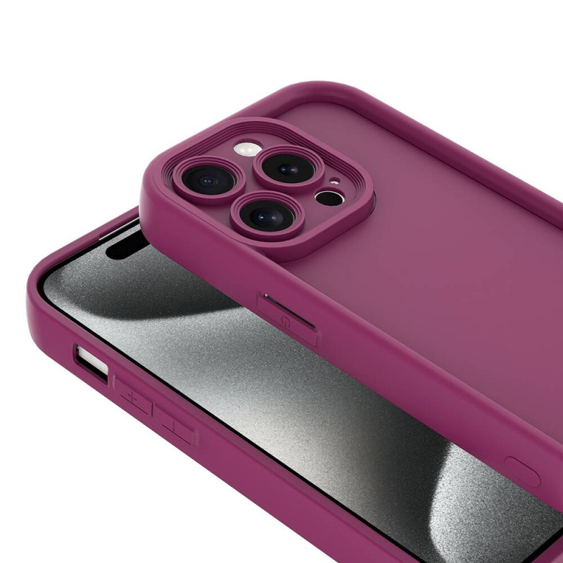 Bal-z Apple iPhone 15 Pro Max Kılıf Kamera Korumalı  Ananas Kapak