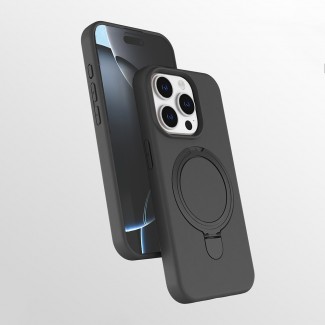 Apple iPhone 15 Pro Max Kılıf M-safe Şarj Özellikli Standlı Zore Samara Kapak Apple iPhone 15 Pro Max Kılıf M-safe Şarj Özellikli Standlı Zore Samara Kapak