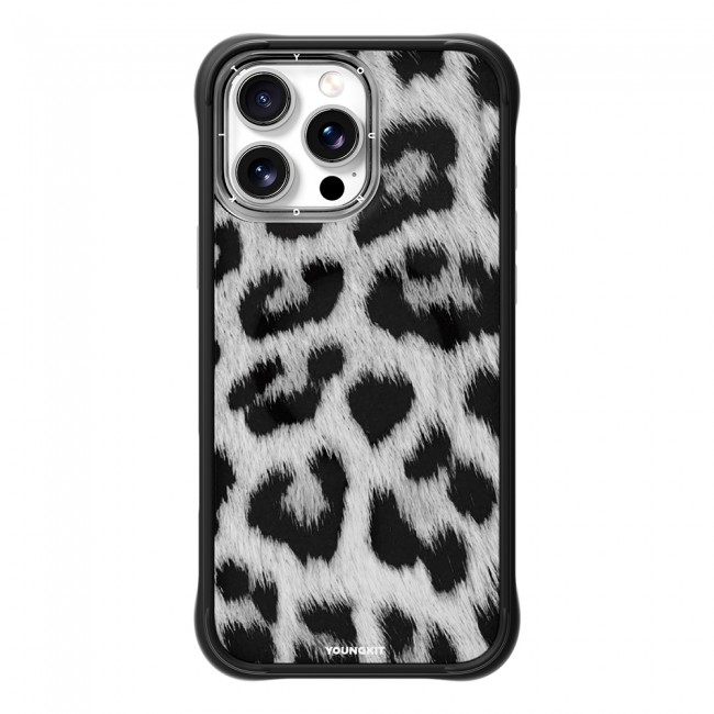 Apple iPhone 15 Pro Max Kılıf M-safe Şarj Özellikli Youngkit Leopard Serisi Kapak Apple iPhone 15 Pro Max Kılıf M-safe Şarj Özellikli Youngkit Leopard Serisi Kapak