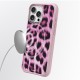 Apple iPhone 15 Pro Max Kılıf M-safe Şarj Özellikli Youngkit Leopard Serisi Kapak Apple iPhone 15 Pro Max Kılıf M-safe Şarj Özellikli Youngkit Leopard Serisi Kapak