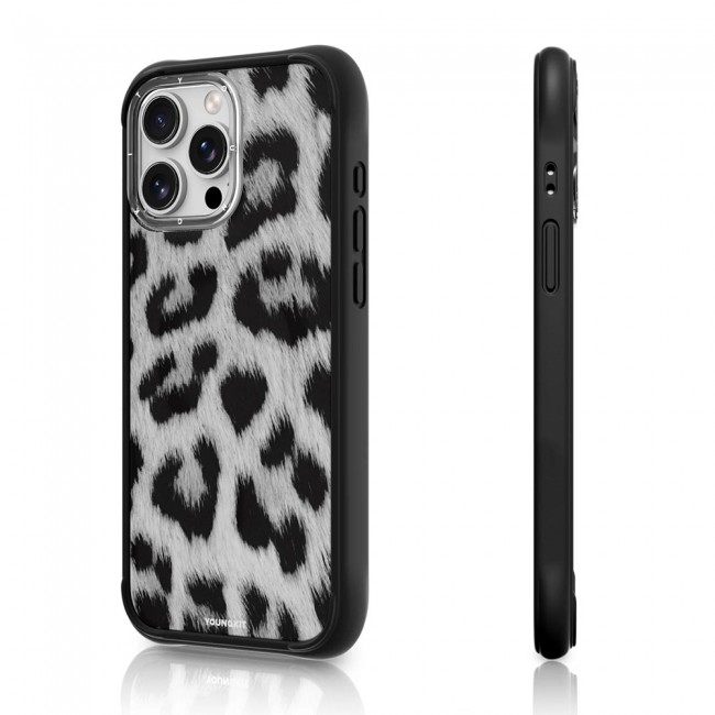 Apple iPhone 15 Pro Max Kılıf M-safe Şarj Özellikli Youngkit Leopard Serisi Kapak Apple iPhone 15 Pro Max Kılıf M-safe Şarj Özellikli Youngkit Leopard Serisi Kapak