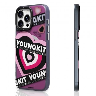 Apple iPhone 15 Pro Max Kılıf M-safe Şarj Özellikli Airbagli Çift Katmanlı Youngkit Flipped Serisi Kapak Apple iPhone 15 Pro Max Kılıf M-safe Şarj Özellikli Airbagli Çift Katmanlı Youngkit Flipped Serisi Kapak
