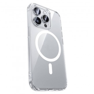 Apple iPhone 15 Pro Max Kılıf M-safe Şarj Özellikli Airbagli Şeffaf Benks LucentPro Serisi Kapak Apple iPhone 15 Pro Max Kılıf M-safe Şarj Özellikli Airbagli Şeffaf Benks LucentPro Serisi Kapak