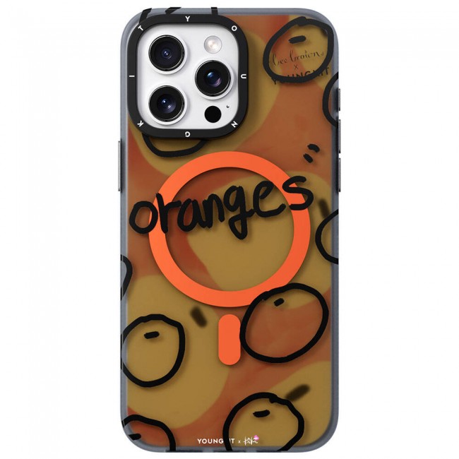 Apple iPhone 15 Pro Max Kılıf Magsafe Şarj Özellikli Bee Brown Tasarımlı Youngkit Funny Serisi Kapak Apple iPhone 15 Pro Max Kılıf Magsafe Şarj Özellikli Bee Brown Tasarımlı Youngkit Funny Serisi Kapak