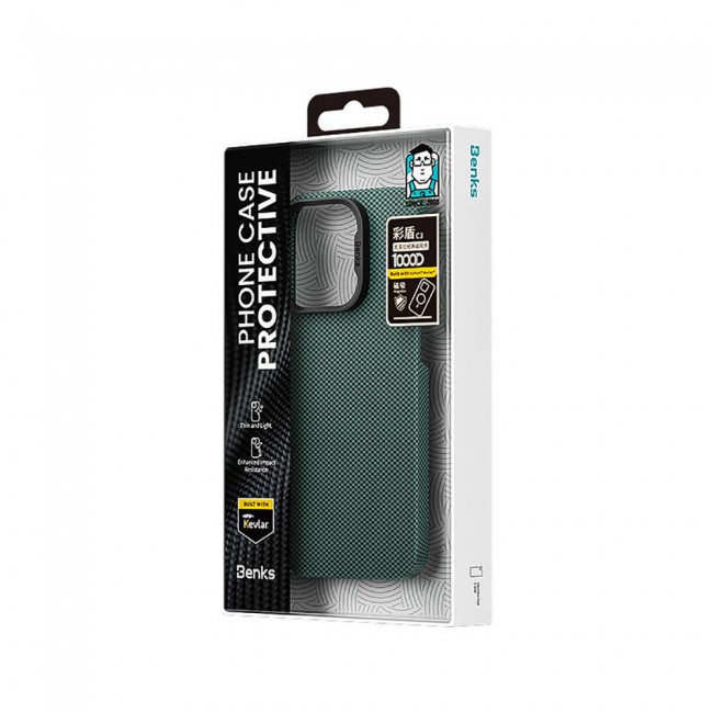 Apple iPhone 15 Pro Max Kılıf Magsafe Şarj Özellikli Benks ArmorTint Serisi ArmorAir Kevlar Kapak Apple iPhone 15 Pro Max Kılıf Magsafe Şarj Özellikli Benks ArmorTint Serisi ArmorAir Kevlar Kapak