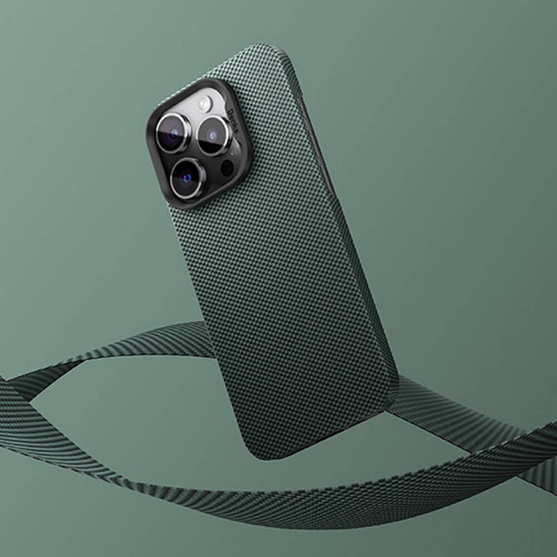 Bal-z Apple iPhone 15 Pro Max Kılıf M-safe Şarj Özellikli Benks ArmorTint Serisi ArmorAir Kevlar Kapak