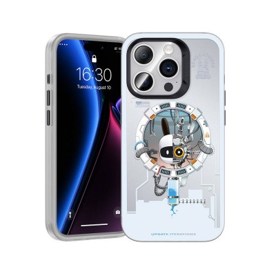 Bal-z Apple iPhone 15 Pro Max Kılıf M-safe Şarj Özellikli Benks Bunny Explore Kapak