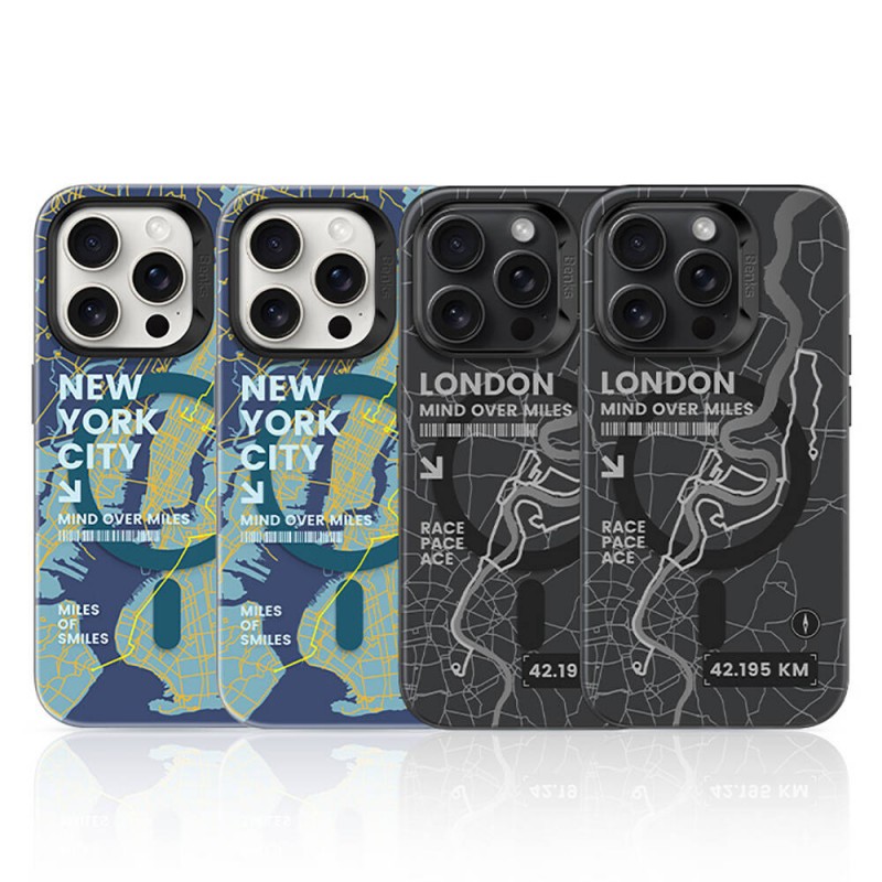 Bal-z Apple iPhone 15 Pro Max Kılıf M-safe Şarj Özellikli Benks City Serisi Kapak