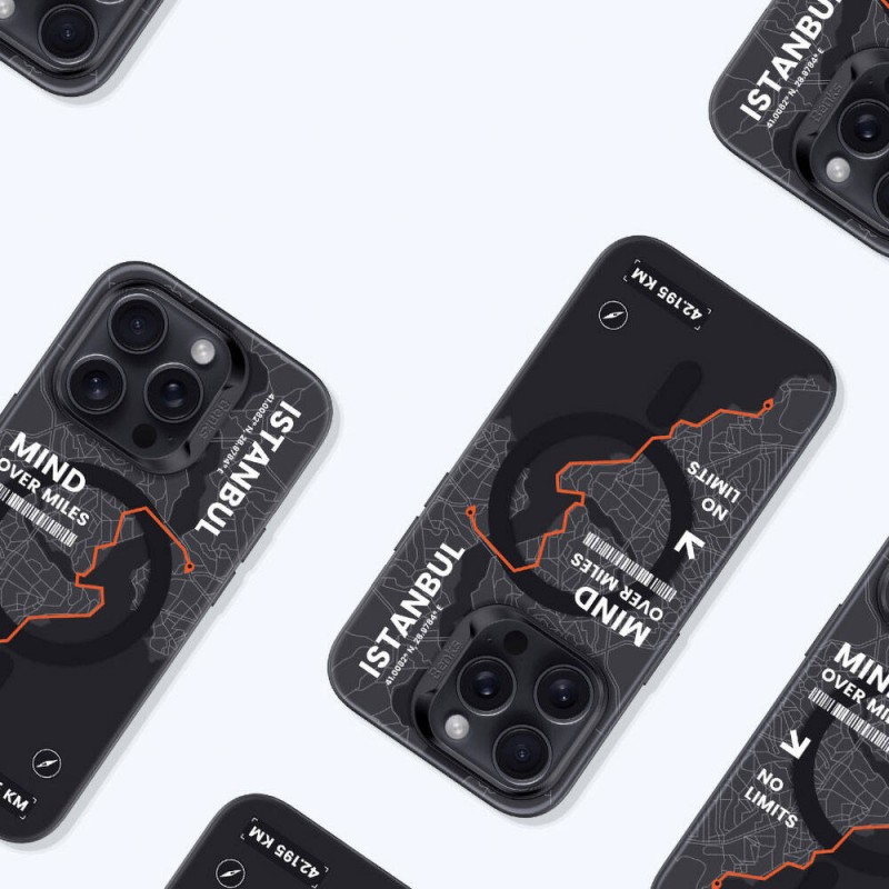 Bal-z Apple iPhone 15 Pro Max Kılıf M-safe Şarj Özellikli Benks City Serisi Kapak