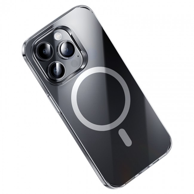 Apple iPhone 15 Pro Max Kılıf Magsafe Şarj Özellikli Benks Crystal Serisi Şeffaf Kapak Apple iPhone 15 Pro Max Kılıf Magsafe Şarj Özellikli Benks Crystal Serisi Şeffaf Kapak
