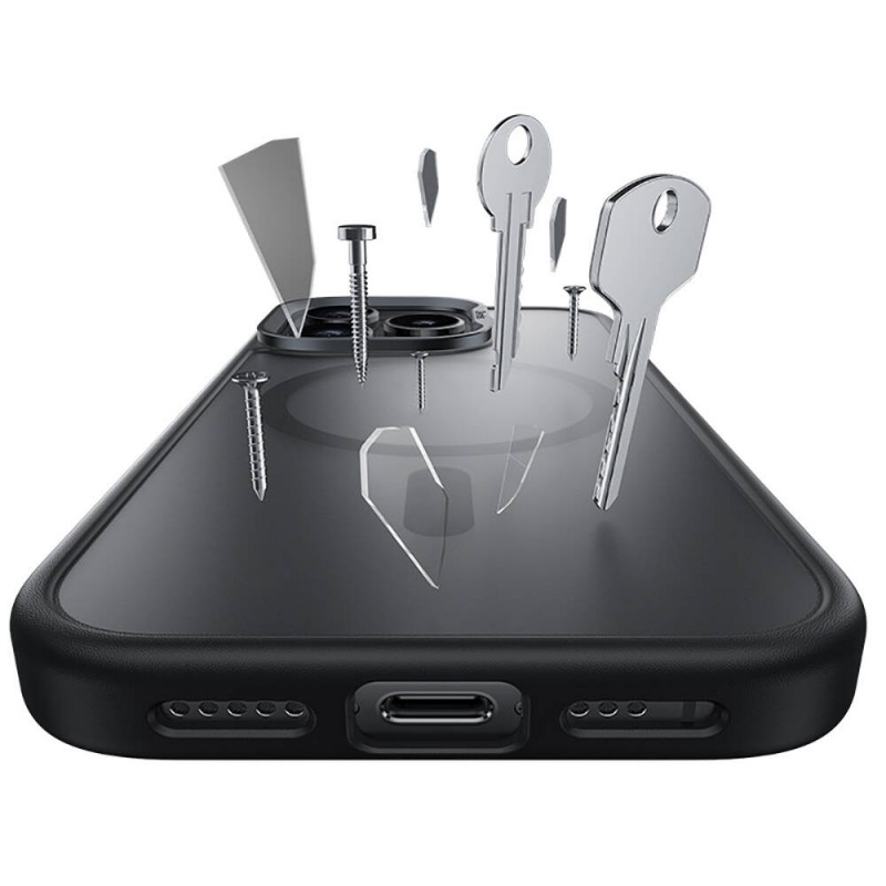 Bal-z Apple iPhone 16 Kılıf M-safe Şarj Özellikli Benks Mist Protective Kapak