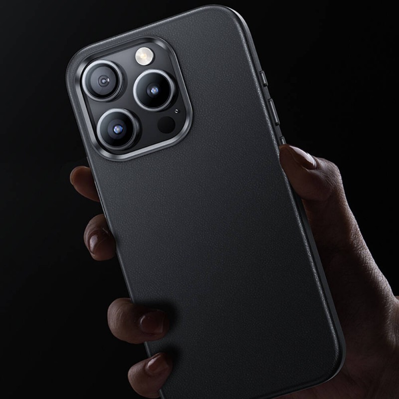 Bal-z Apple iPhone 15 Pro Max Kılıf M-safe Şarj Özellikli Benks Vintage Leather Kapak