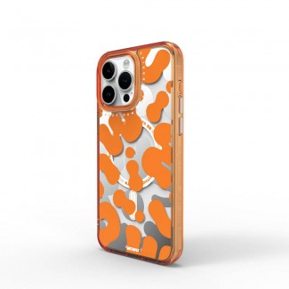 Apple iPhone 15 Pro Max Kılıf M-safe Şarj Özellikli Boya Desenli Wiwu Fluorescent G Serisi Kapak Apple iPhone 15 Pro Max Kılıf M-safe Şarj Özellikli Boya Desenli Wiwu Fluorescent G Serisi Kapak