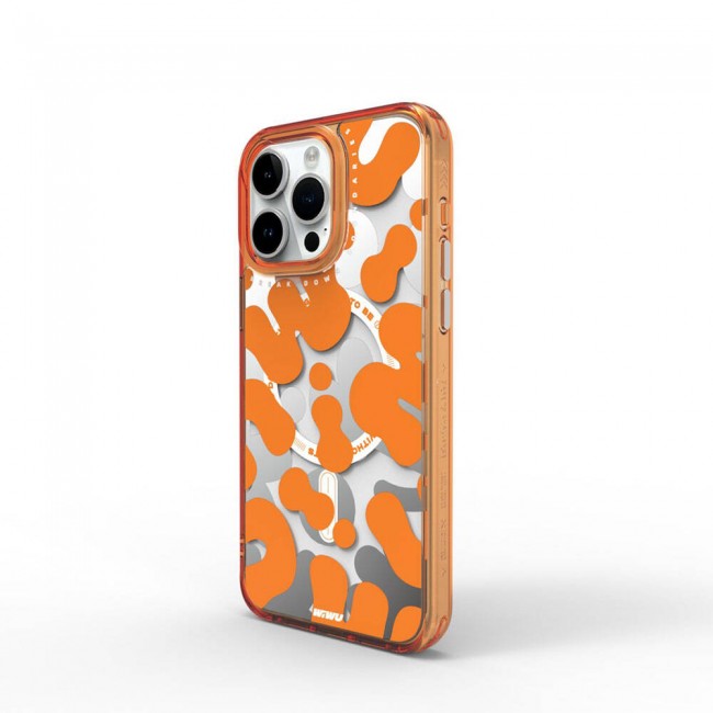 Apple iPhone 15 Pro Max Kılıf Magsafe Şarj Özellikli Boya Desenli Wiwu Fluorescent G Serisi Kapak Apple iPhone 15 Pro Max Kılıf Magsafe Şarj Özellikli Boya Desenli Wiwu Fluorescent G Serisi Kapak
