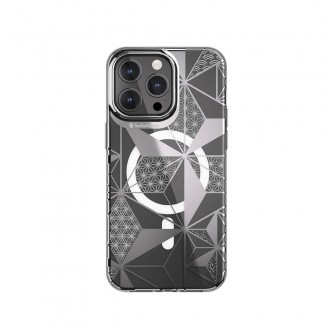 Apple iPhone 15 Pro Max Kılıf Magsafe Şarj Özellikli Çift IMD Baskılı Lisanslı Switcheasy Artist-M Asanoha Kapak Apple iPhone 15 Pro Max Kılıf Magsafe Şarj Özellikli Çift IMD Baskılı Lisanslı Switcheasy Artist-M Asanoha Kapak