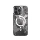 Apple iPhone 15 Pro Max Kılıf Magsafe Şarj Özellikli Çift IMD Baskılı Lisanslı Switcheasy Artist-M Asanoha Kapak Apple iPhone 15 Pro Max Kılıf Magsafe Şarj Özellikli Çift IMD Baskılı Lisanslı Switcheasy Artist-M Asanoha Kapak