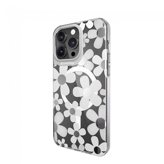 Apple iPhone 15 Pro Max Kılıf Magsafe Şarj Özellikli Çift IMD Baskılı Lisanslı Switcheasy Artist-M Fleur Kapak Apple iPhone 15 Pro Max Kılıf Magsafe Şarj Özellikli Çift IMD Baskılı Lisanslı Switcheasy Artist-M Fleur Kapak